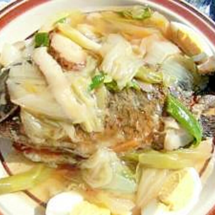 ちょっと豪華に 黒鯛の野菜あんかけ (*^_^*)